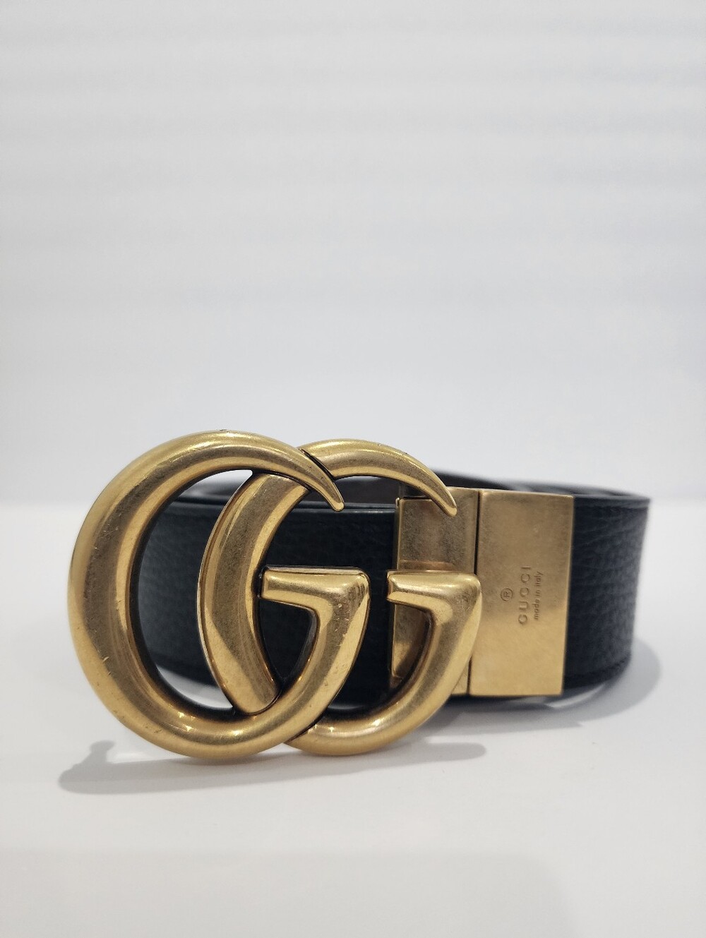 Gucci Reversible Double G Belt (SZ 105)